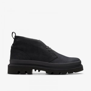 クラークス Badell Desert Boot 黒 | CLKS-84343