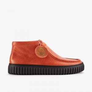 クラークス Martine Rose Torhill Hi オレンジ | CLKS-84618