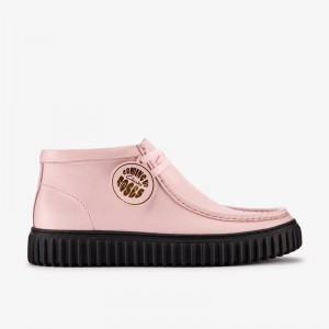 クラークス Martine Rose Torhill Hi ライトピンク | CLKS-85602
