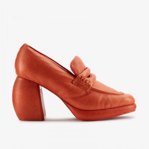 クラークス Martine Rose Womens Loafer 1 オレンジ | CLKS-85117