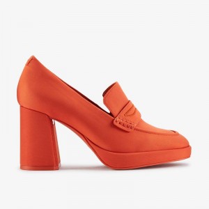クラークス Martine Rose Womens Loafer 2 オレンジ | CLKS-85114