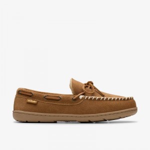 クラークス Michel Rise Slippers ブラウン | CLKS-84208