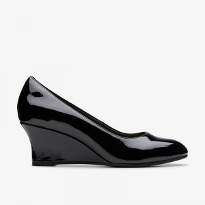クラークス Olivette Pearl 黒 | CLKS-84995