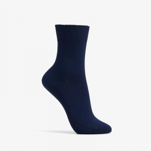 クラークス Solid Dress Crew Sock ネイビー | CLKS-84655