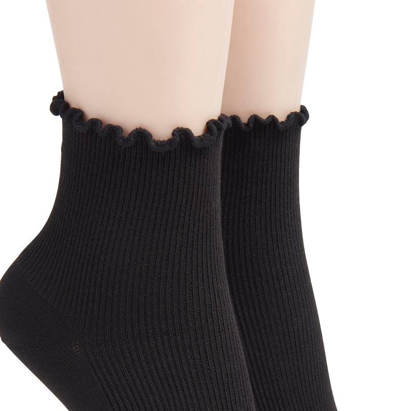 クラークス 2 Pack Rosewelt Crew Sock 黒 黒 | CLKS-84640