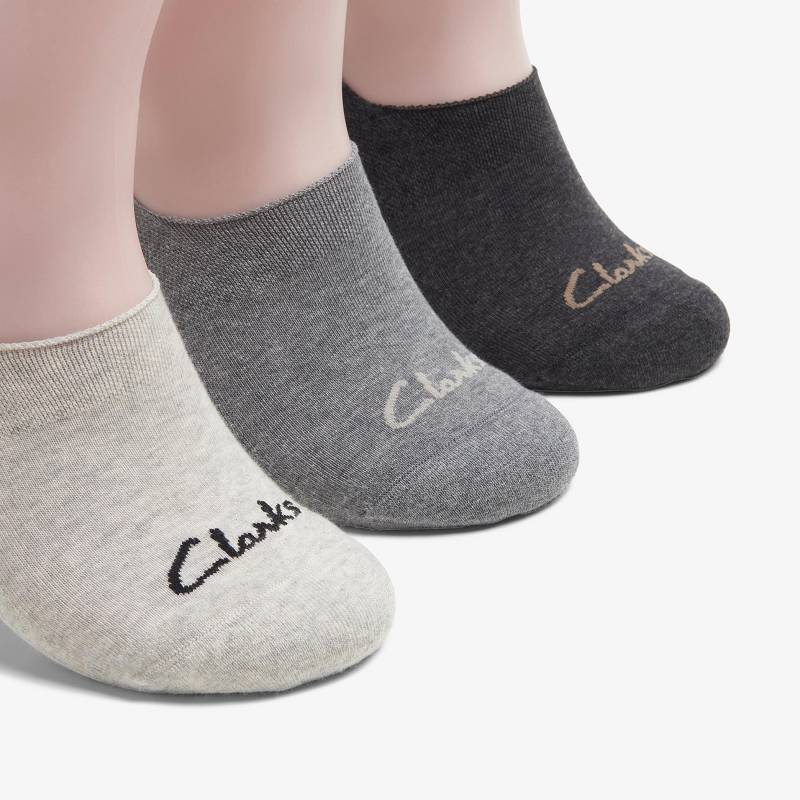 クラークス 3 Pack Liners Sock Multicolour | CLKS-84188