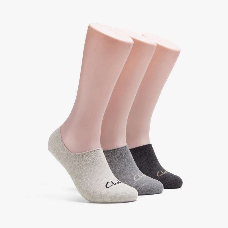 クラークス 3 Pack Liners Sock Multicolour | CLKS-84188
