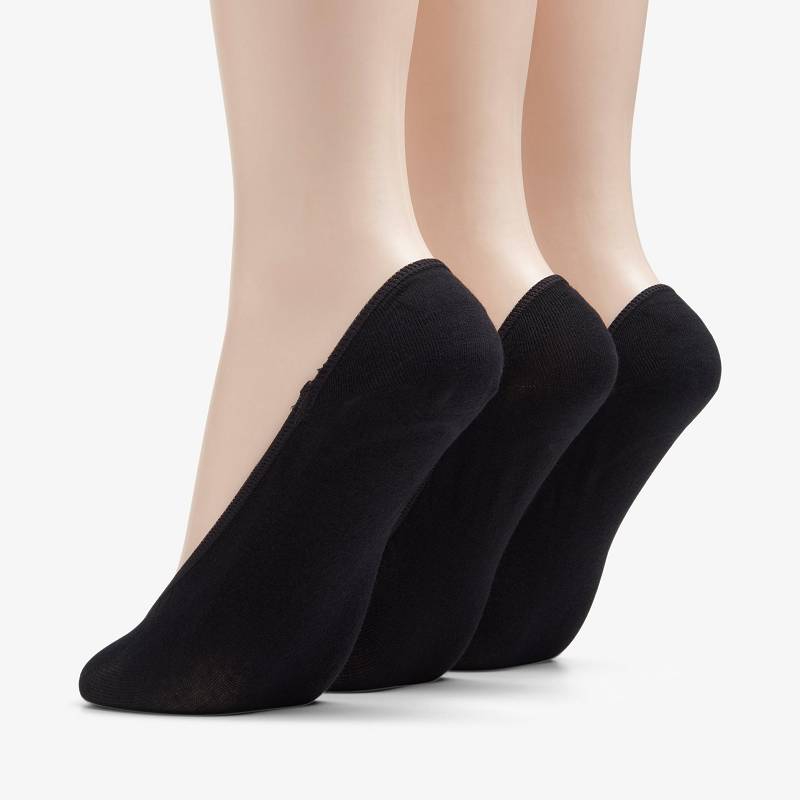 クラークス 3 pack Solid Liner Sock 黒 | CLKS-84176
