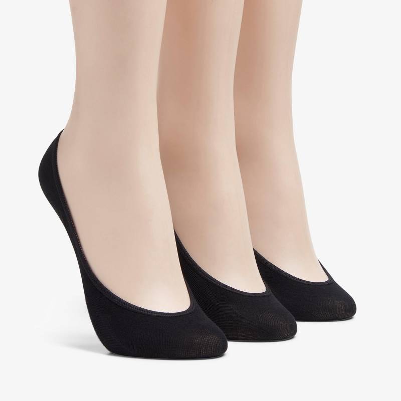 クラークス 3 pack Solid Liner Sock 黒 | CLKS-84176