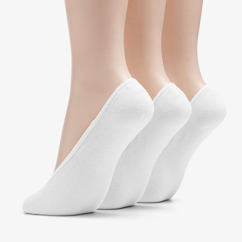 クラークス 3 pack Solid Liner Sock 白 | CLKS-84634
