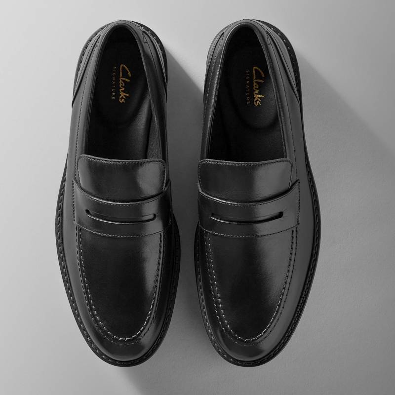 クラークス Aldwin Step 黒 | CLKS-84301