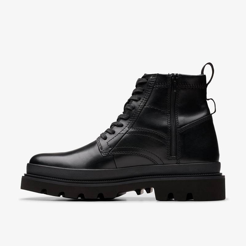 クラークス Badell Hi Waterproof 黒 | CLKS-84572