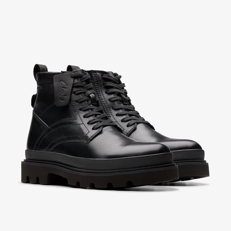 クラークス Badell Hi Waterproof 黒 | CLKS-84572