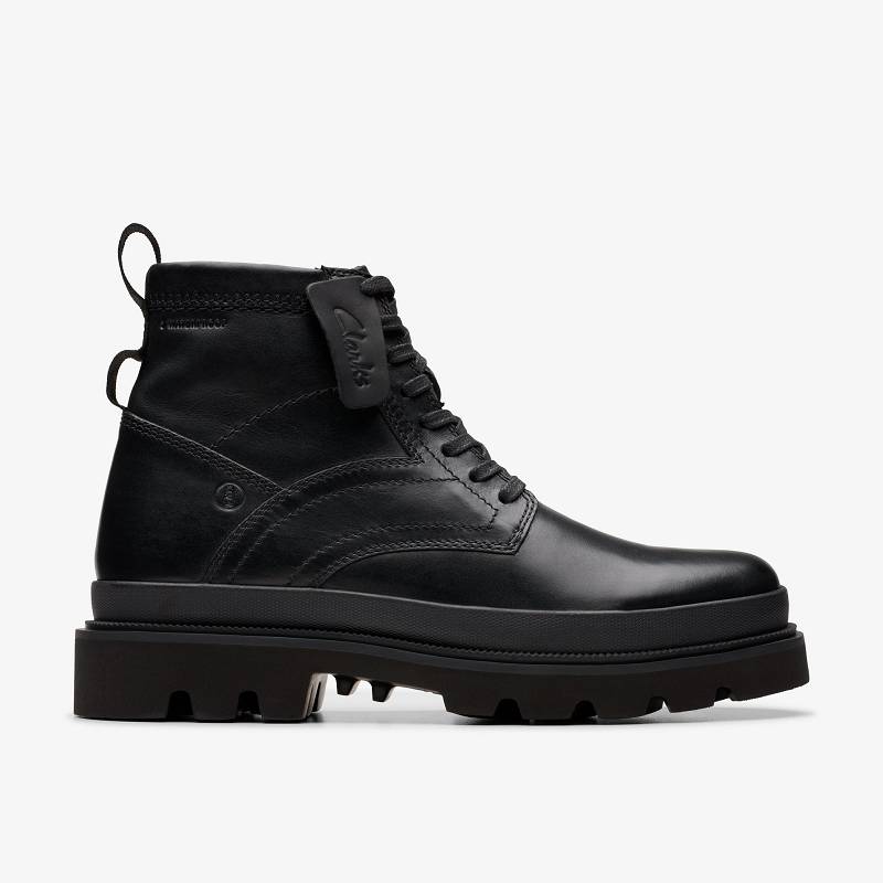 クラークス Badell Hi Waterproof 黒 | CLKS-84572