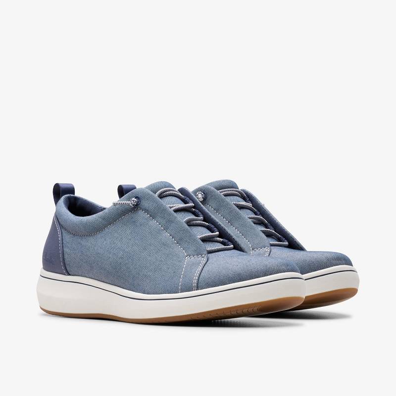 クラークス Breeze Sky Lace ネイビー | CLKS-85182