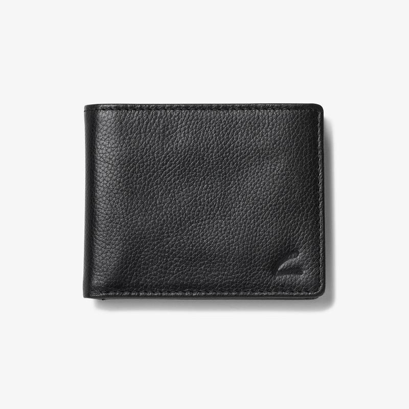 クラークス Classic Pebble Slimfold Wallet 黒 | CLKS-84167
