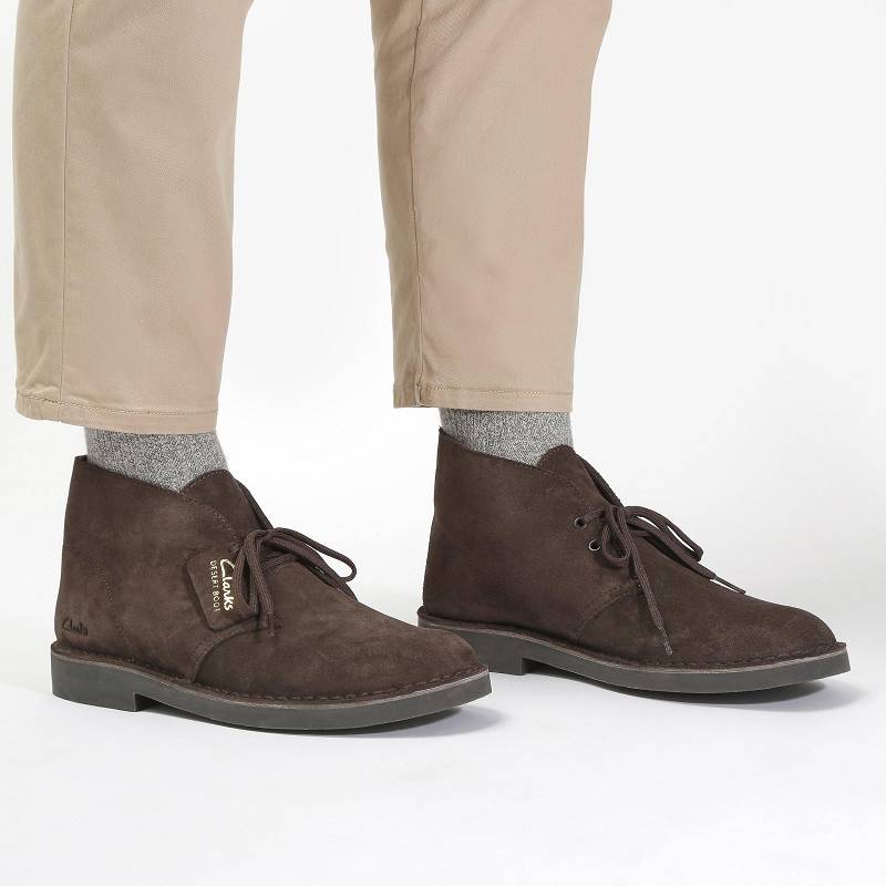 クラークス Desert Boot Evo 暗ブラウン | CLKS-84603