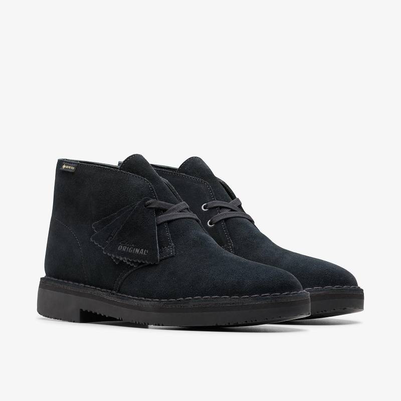 クラークス Desert Boot Gore-Tex 黒 | CLKS-84611