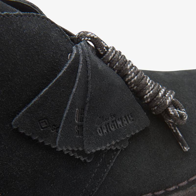 クラークス Desert Boot Gore-Tex 黒 | CLKS-84611