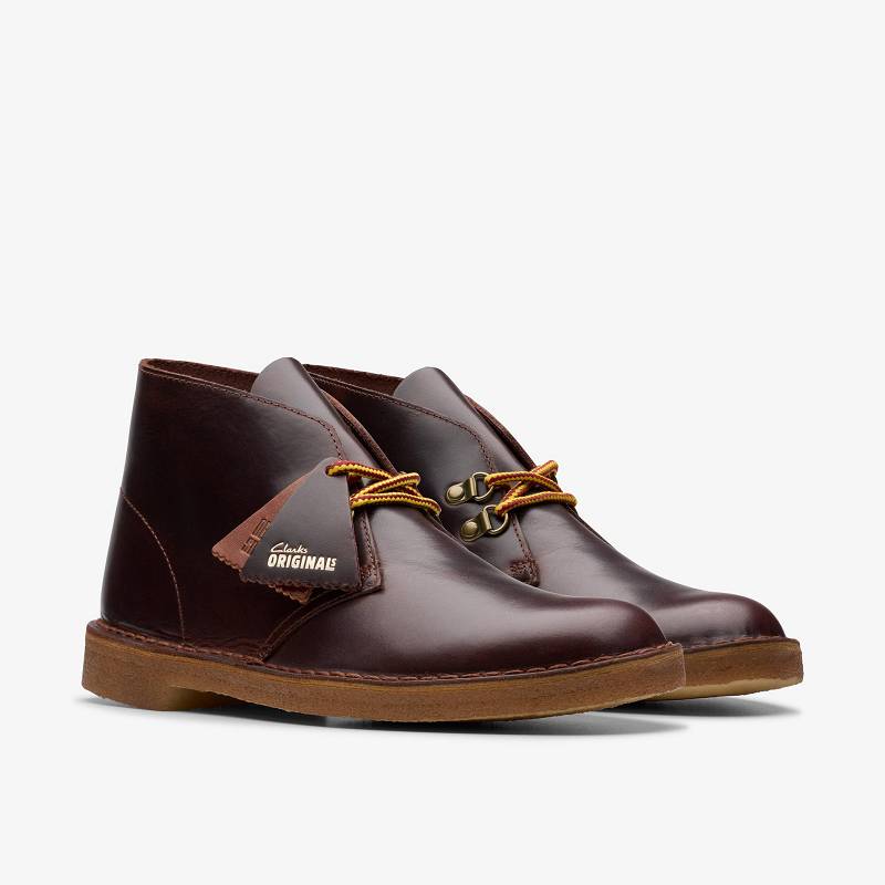 クラークス Desert Boot Hiker ボルドー | CLKS-84591