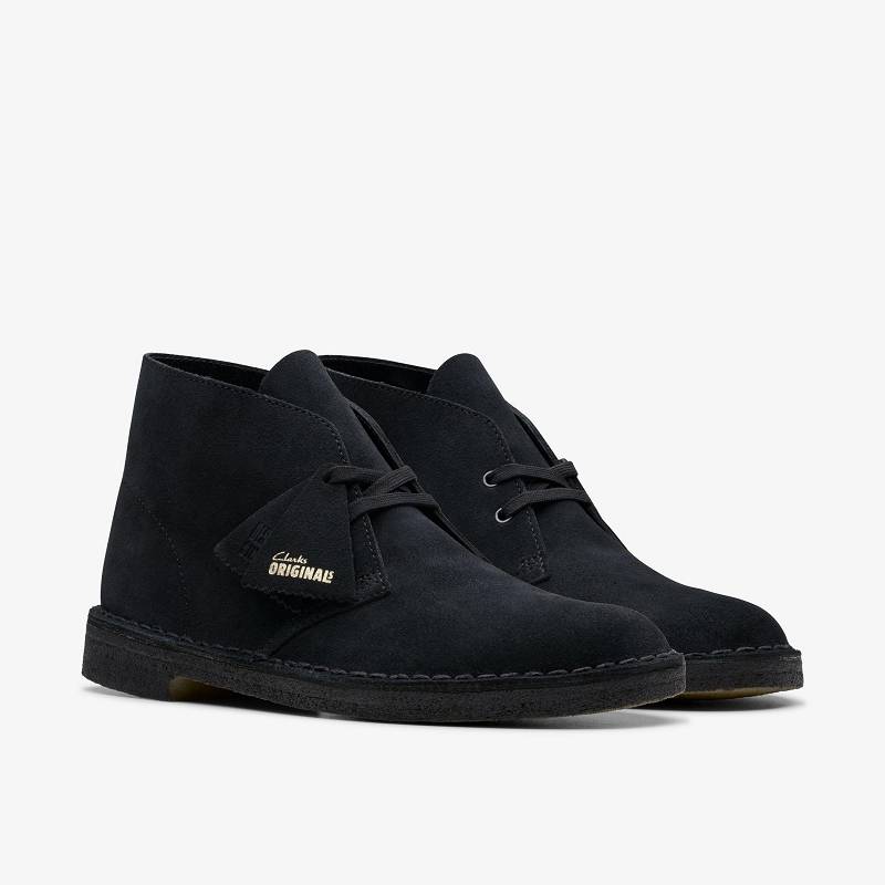 クラークス Desert Boot 黒 | CLKS-84616