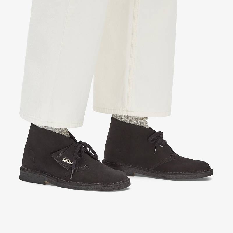 クラークス Desert Boot 黒 | CLKS-85550
