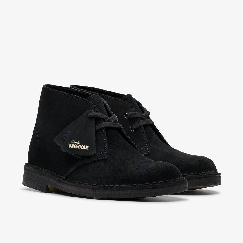 クラークス Desert Boot 黒 | CLKS-85550