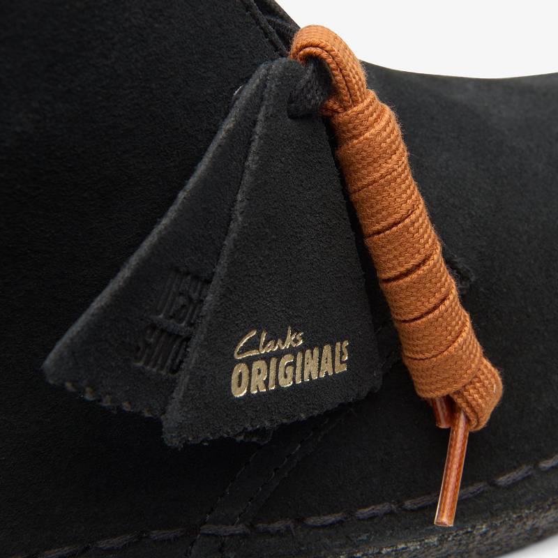 クラークス Desert Boot 黒 | CLKS-85550