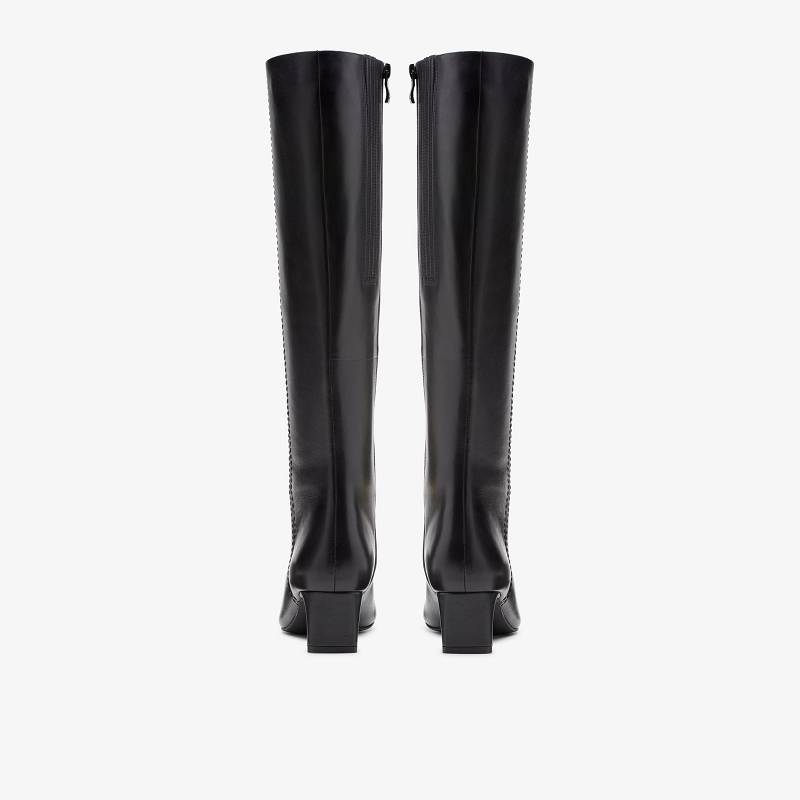 クラークス Edina Tall 黒 | CLKS-85546