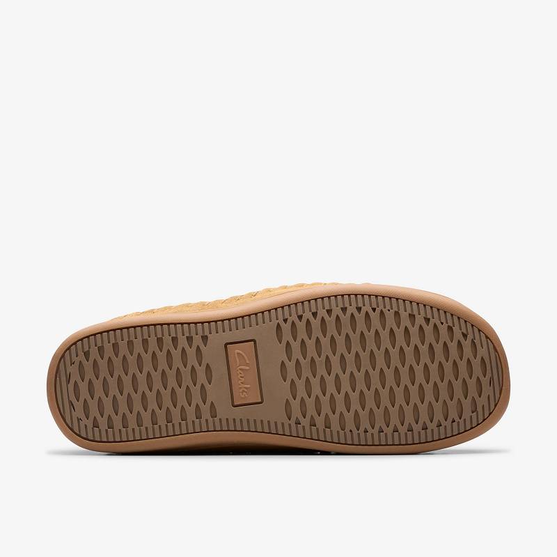クラークス Eldric Oake Slippers ブラウン | CLKS-84212
