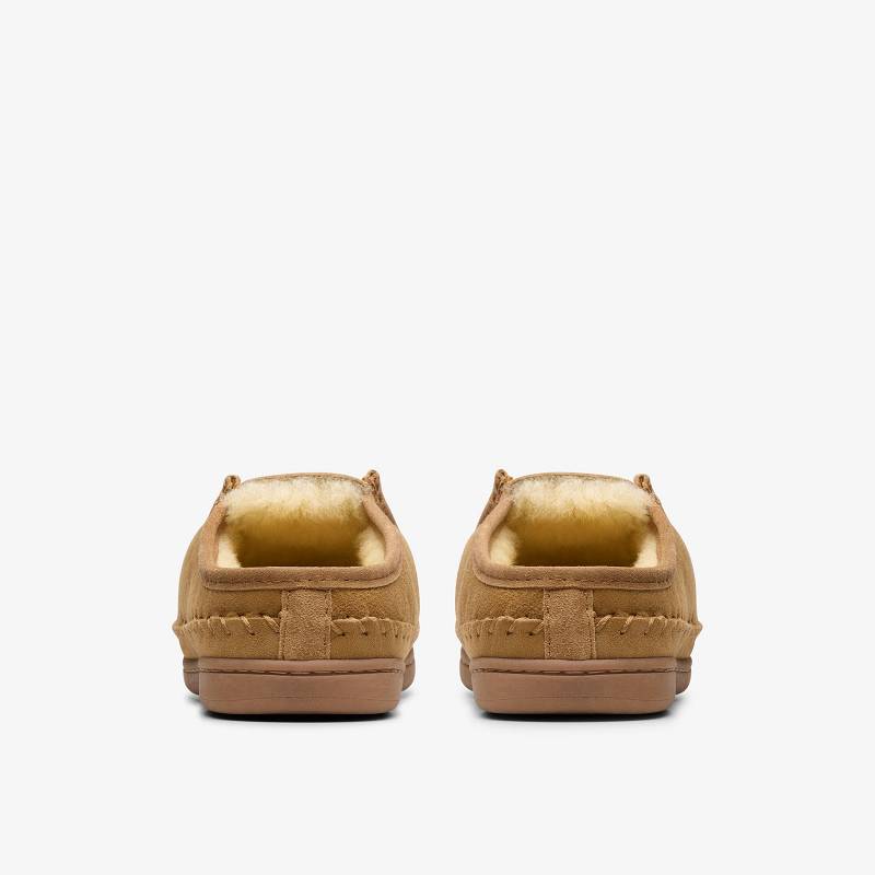 クラークス Eldric Oake Slippers ブラウン | CLKS-84212