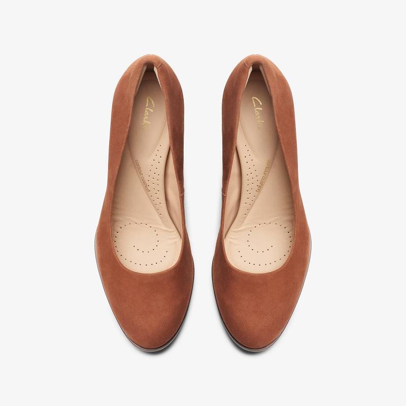 クラークス Freva 85 Court Camel | CLKS-85201