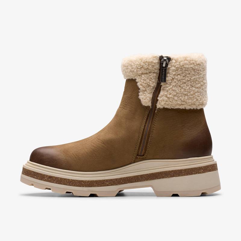 クラークス Hencroft Madi Waterproof 暗ブラウン | CLKS-85509