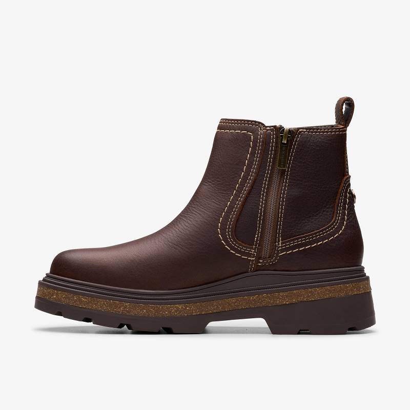 クラークス Hencroft Step Waterproof ブラウン | CLKS-85514