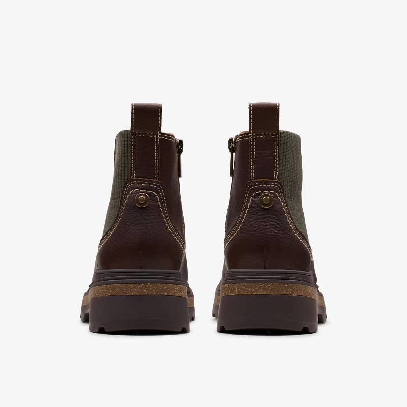 クラークス Hencroft Step Waterproof ブラウン | CLKS-85514