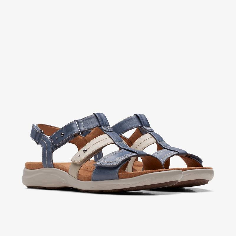 クラークス Kitly Step 青 | CLKS-84945