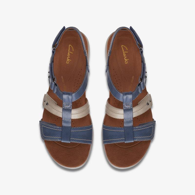 クラークス Kitly Step 青 | CLKS-84945