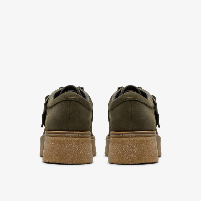 クラークス Linoso Monk 暗緑 | CLKS-85399