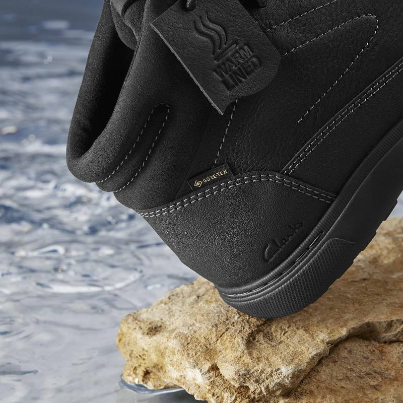 クラークス Mapstone Hi Gore-Tex 黒 | CLKS-84250