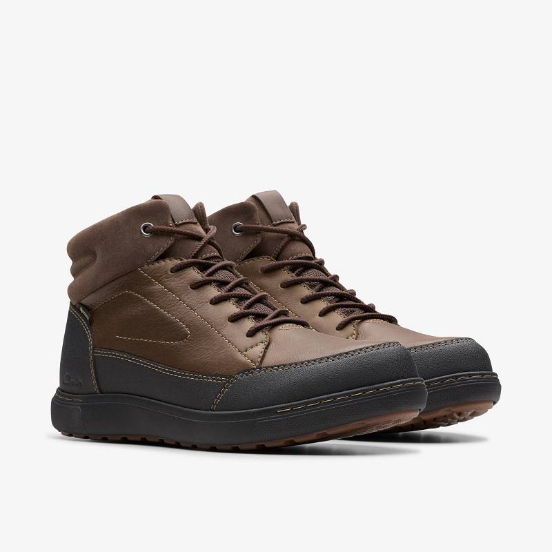 クラークス Mapstone Hi Gore-Tex 暗ブラウン | CLKS-84551