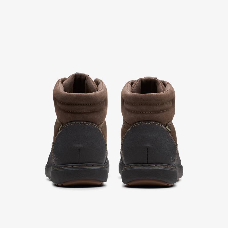 クラークス Mapstone Hi Gore-Tex 暗ブラウン | CLKS-84551