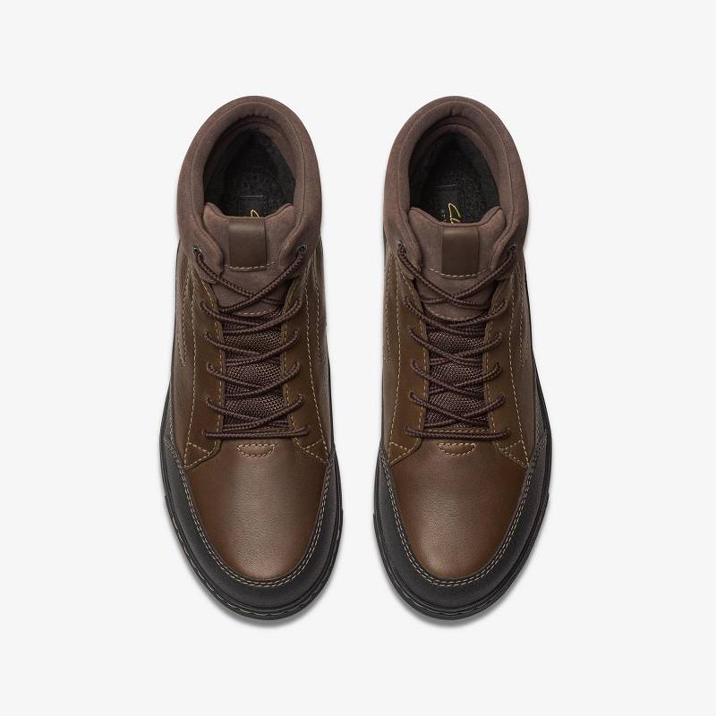 クラークス Mapstone Hi Gore-Tex 暗ブラウン | CLKS-84551