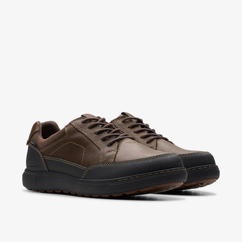 クラークス Mapstone Lo Gore-Tex 暗ブラウン | CLKS-84248