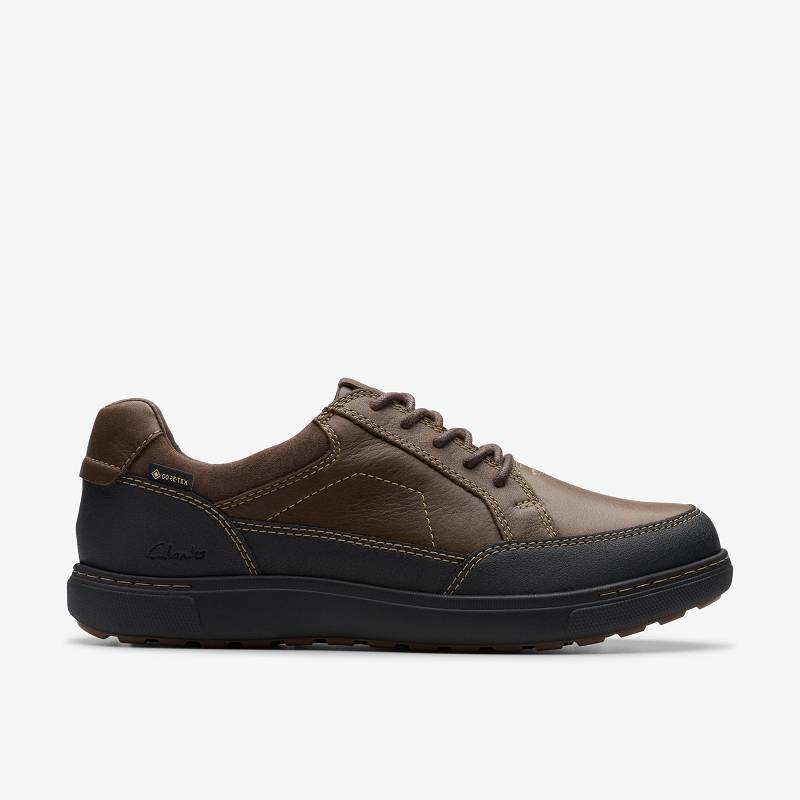 クラークス Mapstone Lo Gore-Tex 暗ブラウン | CLKS-84248