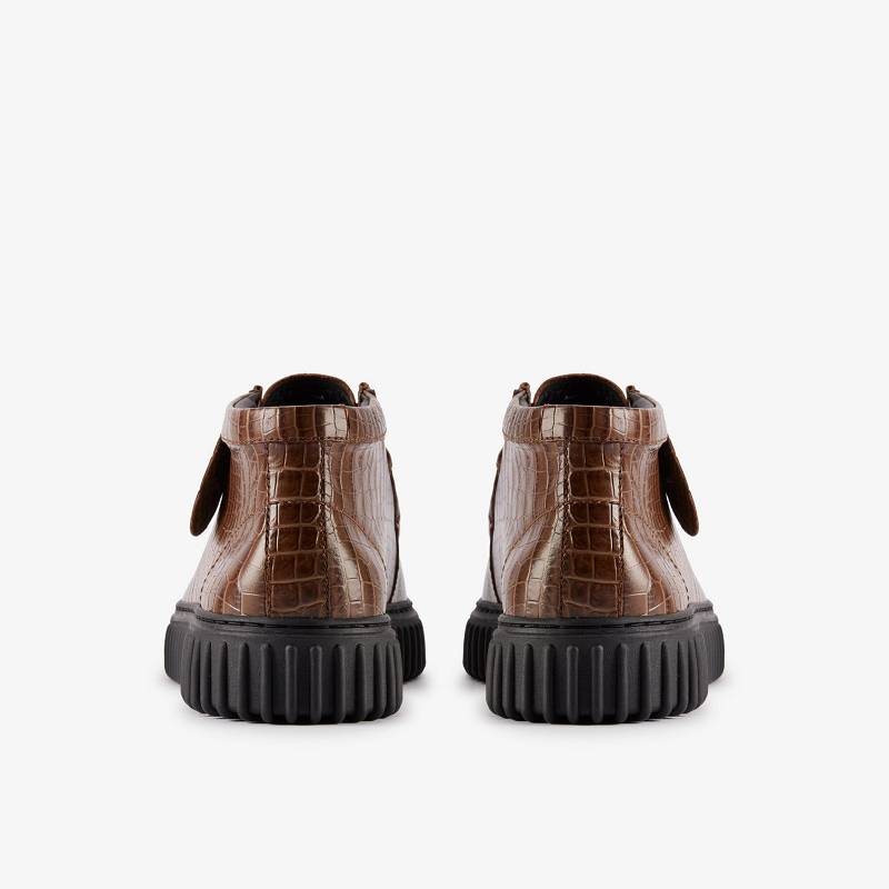 クラークス Martine Rose Torhill Hi ブラウン | CLKS-85605