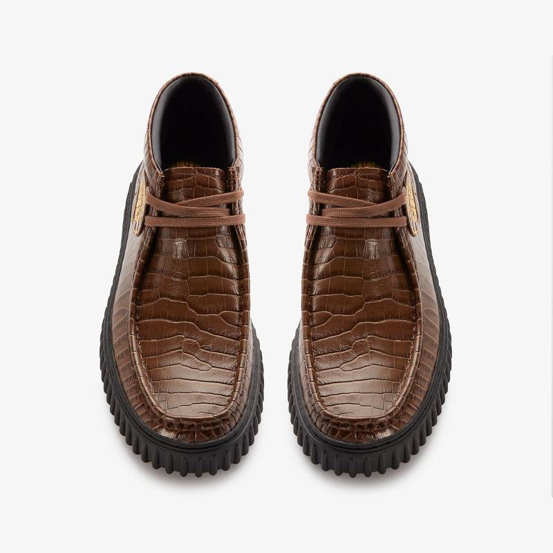 クラークス Martine Rose Torhill Hi ブラウン | CLKS-85605