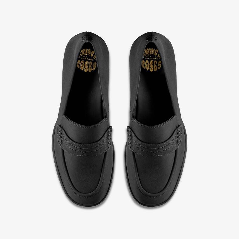 クラークス Martine Rose Womens Loafer 2 黒 | CLKS-85441
