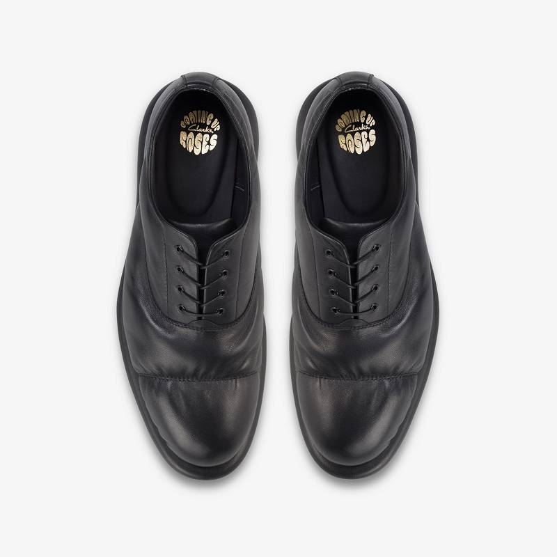 クラークス Martine Rose Womens Oxford 1 黒 | CLKS-85120