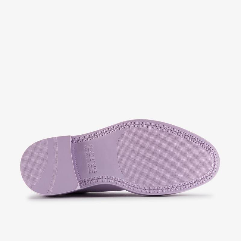 クラークス Martine Rose Womens Oxford 2 紫 | CLKS-85413