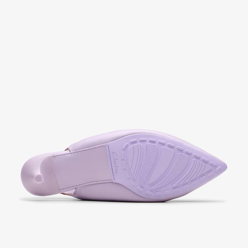 クラークス Martine Rose Womens Sling 1 紫 | CLKS-85109